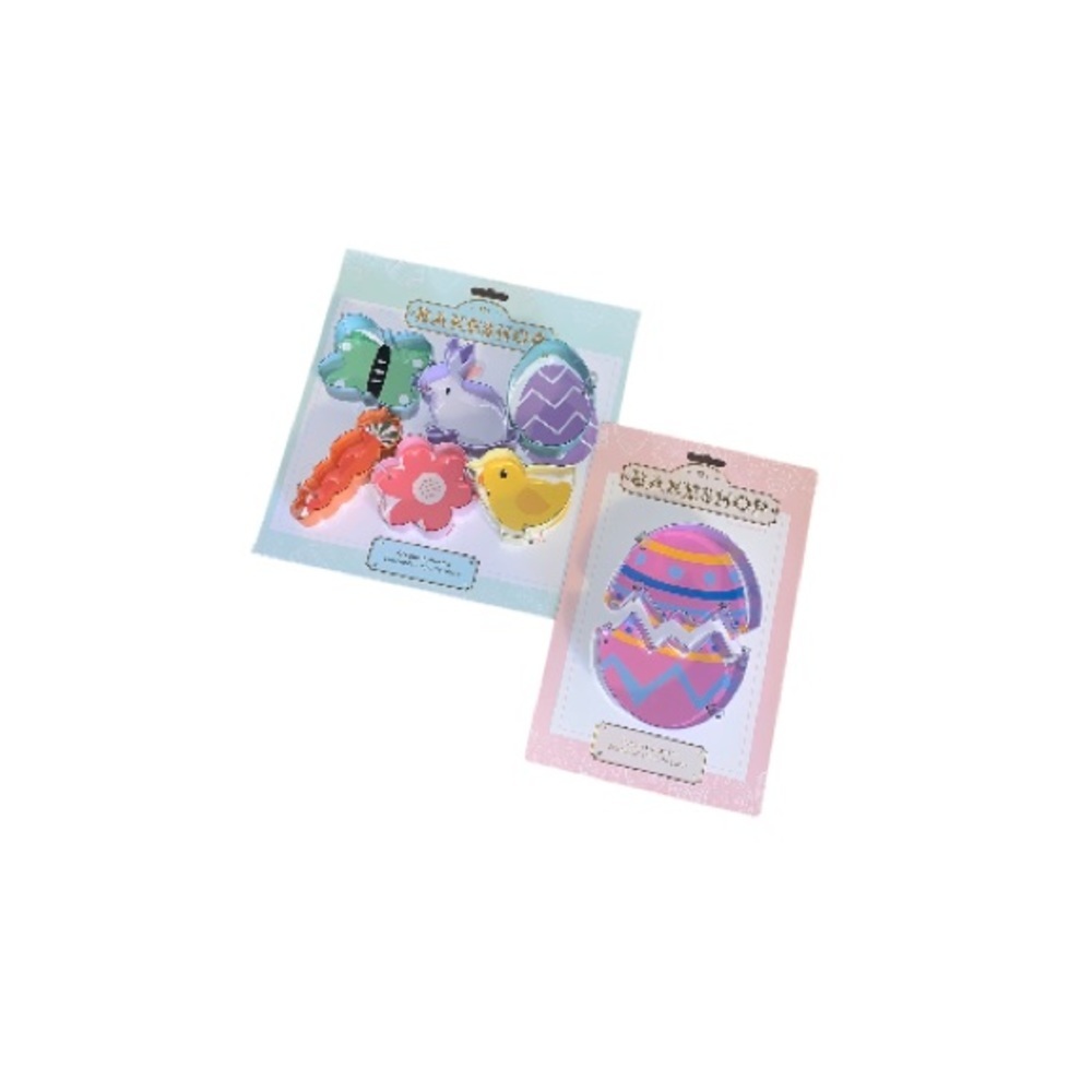 🆕 The Bakeshop Easter Themed Metal Cookie Cutters (2 Packages)